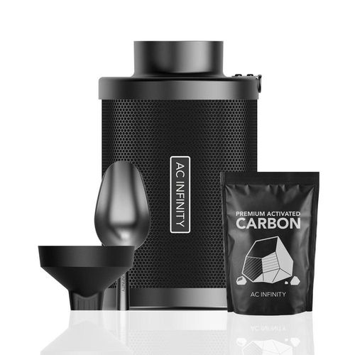 AC Infinity Refillable Carbon Filter Kit with Charcoal Refill