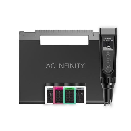 AC INFINITY Hydroponic Meter Pro Kit, All-In-One Ph Pen, Interchangeable Probe
