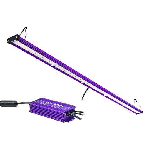 Lumatek 100W Full-Spectrum Individual Supplemental Light LED Bar with a 100W remote driver