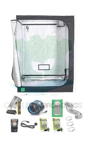 1.5m2 BudBox Lite Kit including Omega Black 600w Digi kit, AIR AC fan & Rhino Hobby filter