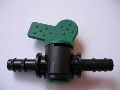 BARBED IN-LINE VALVE - 2 sizes available