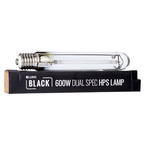 Lumii Black 600 watt DS HPS Lamp