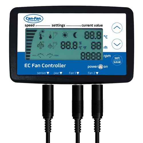 Can Q Max EC LCD Fan Controller & Power Cable