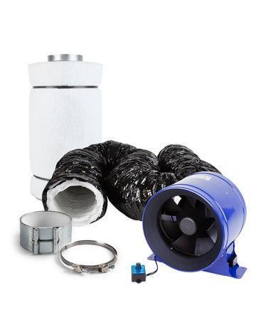 Phresh Hyperfan V2 with CarboAir 50 Filter and Phonic Trap Ducting