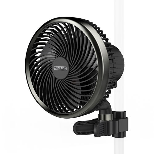 AC Infinity Cloudray S6 - 6" oscillating clip fan