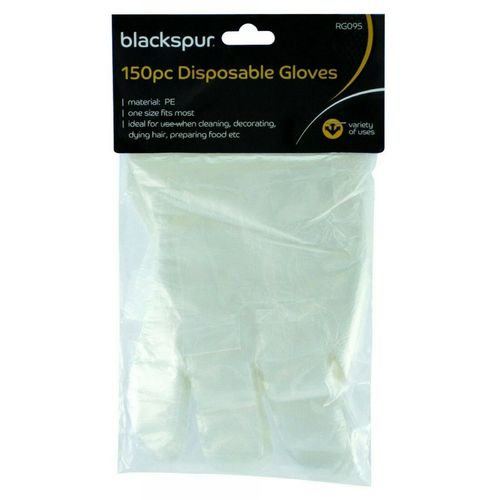 Blackspur Disposable Gloves - 150 pieces