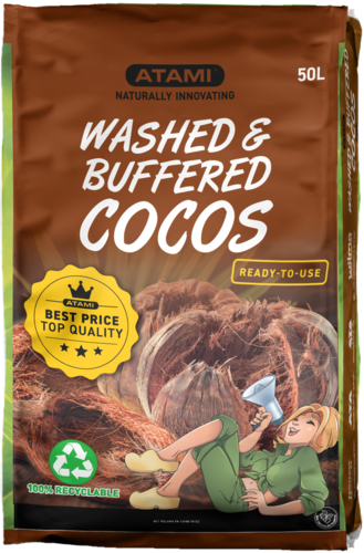 Atami Washed & Buffered Coco - 50 litre